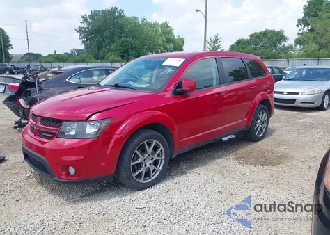 2017 Dodge Journey Gt Awd из США, поврежденный, VIN 3C4PDDEG8HT593444